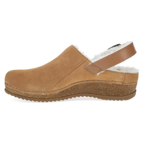 Image of Dansko Merrin Sling-Back Mule Clog for Women-Dual-Density Cork /EVA Midsole and Lightweight Rubber Outsole Provide Durable and Comfortable Ride