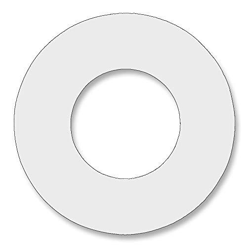 Lamons Assigned by Sterling Seal & Supply 001793.925.000 Gasket, PTFE, 4.62 X 4.25, 0.15 Thick, Plastic, PTFE, Virgin, INDEFINITE Shelf Life: Purchase and Receive PER SPP-218 (ECO 14403);Old #10003606