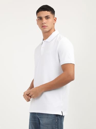 Image of Calvin Klein Men's Liquid Touch Polo Stripe with UV Protection