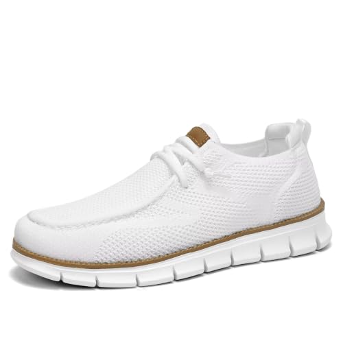 Image of Socviis Mens Slip-on Loafers Comfortable Boat Beach Shoes Mesh Casual Walking Sneakers
