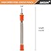 1/8-Inch High Speed Steel Center Punch, Hammerless Center Punch Tool for Drill Marks on Wood or Metal