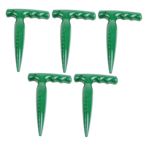 LIFKOME Handliches Gartenzubehör Pflanzwerkzeug Langlebiger Ergonomischer Bodendigger und Pflanzloch Bohrer für Präzises Säen und Umpflanzen für Hobbygärtner und Profis