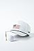 Palm Captain USA Hat- Quick Drying, Breathable, Sun and Rain Protection (White)