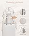 LOVEVOOK Travel Backpack for Women & Men, 40L Carry on Backpack Airline Approved, Large TSA Personal Item Travel Bag fits 17.3