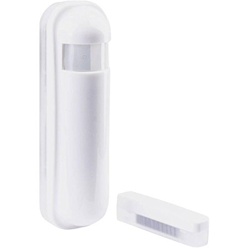 SCHWAIGER -ZHS10-4 in 1 Tür- Fenstersensor/Bewegungsmelder/Temperatursensor/Helligkeitssensor/Alarm/Z-Wave/Smart Home/Steuerung per App/Sprachsteuerung mit Alexa, Google