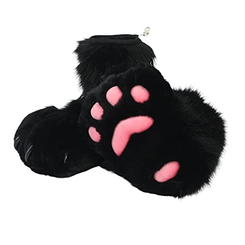 ZFKJERS Cosplay Animal Cat Wolf Dog Fox Fursuit Feet Paw Claw