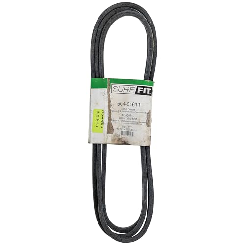 SureFit 52" Deck Drive Belt Replacement for John Deere TCA20749 WH52A WHP52A Commercial Walk-Behind Mowers