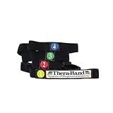 THERABAND Stretch Strap with Loops to Increase Flexibility, Dynamic Stretching Tool for Athletes Including Dancers, Cheerleaders, Gymnasts, Runners, Pilates and Yoga Elastic Stretch Out Band