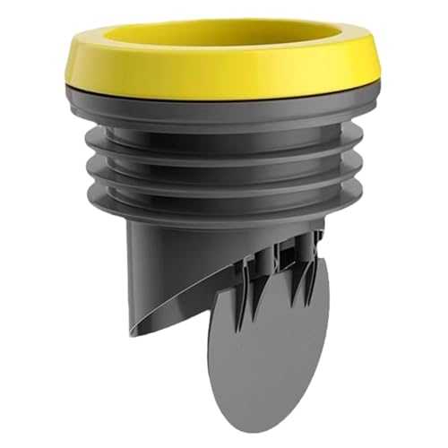 Wax Ring for Toilet, Anti-Odor Sealing Thickening Rubber Toilet Ring, Easy Installation Bathroom Essentials Fits 3.2-4 Inch Waste Lines| Flange