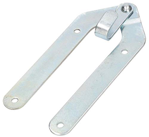 KOTARBAU® Bisagra de Escalera, 200 x 25 mm, Accesorio para Escalera de Madera, Plegable, Galvanizada, Resistente, Segura, con Gancho