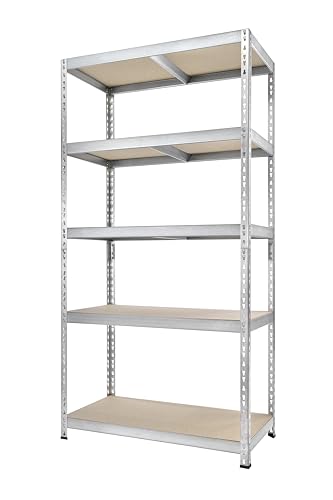 TKT – Work System Steckregal mit Holzböden & Unterzug 180x92x46cm