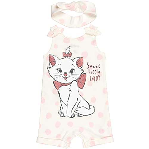 Image of Disney Minnie Mouse Winnie the Pooh Lion King Lilo & Stitch Simba Romper and Headband Newborn to Toddler