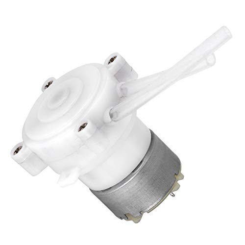 BTOSEP Mini bomba peristáltica de 6 V CC, bomba dosificadora silenciosa duradera para experimentos de laboratorio, plásticos de ingeniería, 1 unidad