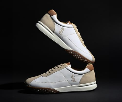 Image of LOUIS STITCH Men's Casual Lightweight Lace-Up Low-Top Sneakers for Men| Cushioned Comfort | Lightweight & Comfortable Casual Lace-Up Shoes | LSP-SNK-AVI-Lace-Ups
