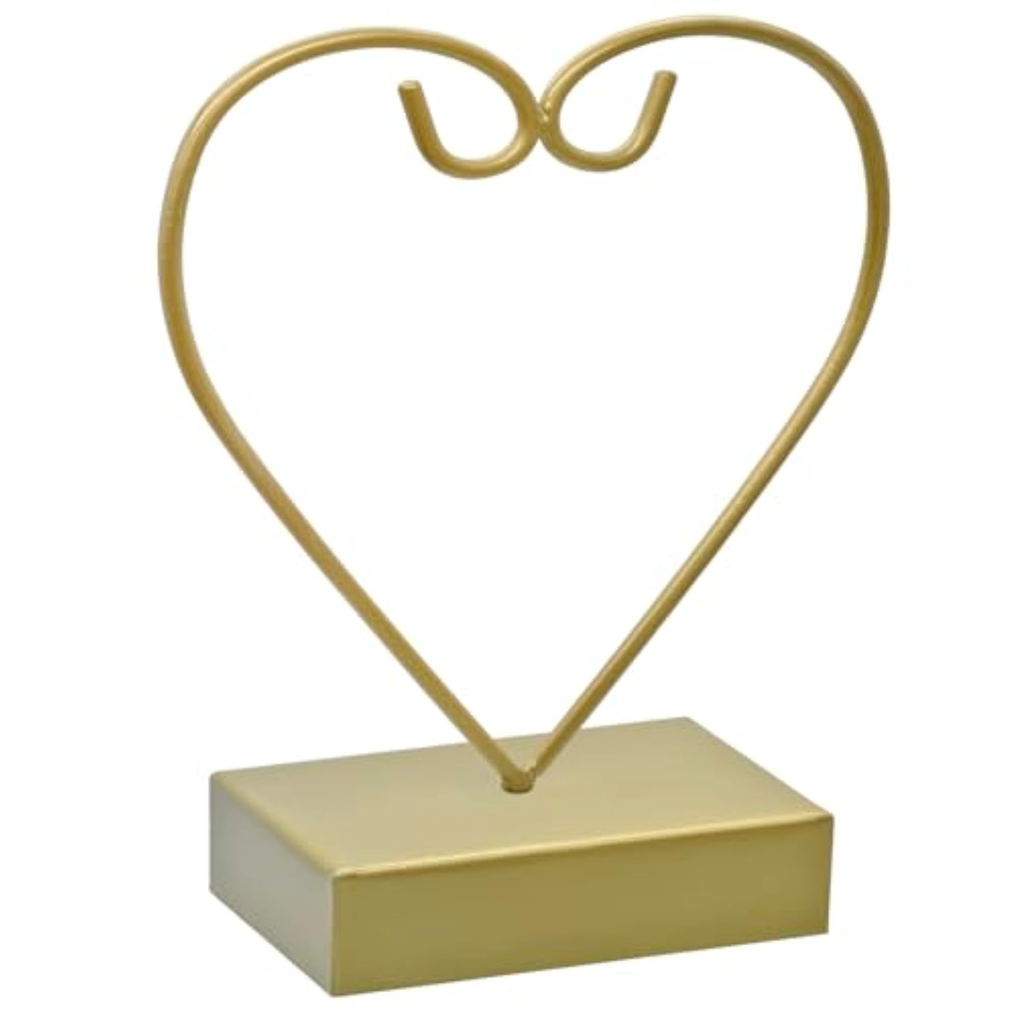 Decorative Heart Shape Metal Display Stand