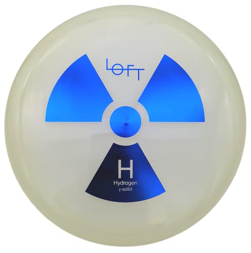 Loft Discs Hydrogen Disc Golf Putter | World's Straightest Putter | Increase Disc Golf Putting Accuracy | Great Beginner Disc Golf Disc | Straightest Disc Ever | Colors May Vary (Gamma Glow) #TOP1