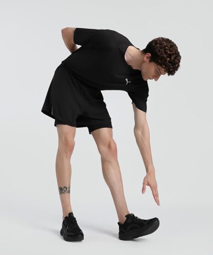 Image of PUMA Men, EVERYDAY UW 2IN1 5' SHORT​ M, Black, S, (52663501)