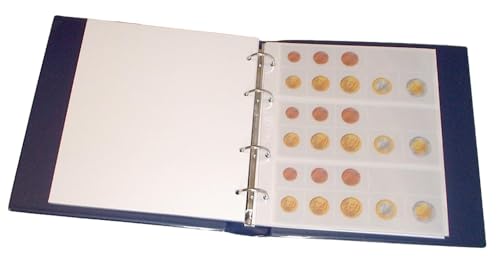 Prophila Euro Coin Sheets Ring Album
