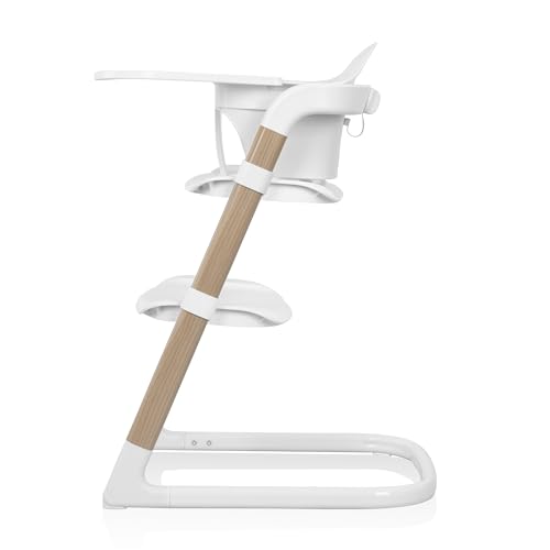Image of Evenflo RightSeat Multistage High Chair (Sea Salt White)