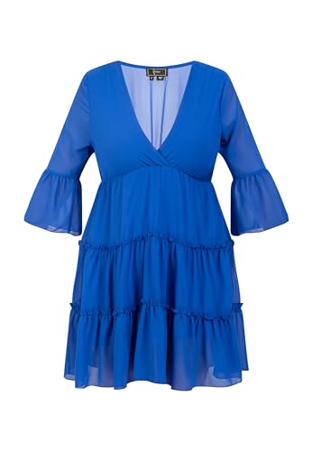 Robe courte à volants faina taille XS la haute couture du prêt-à-porter