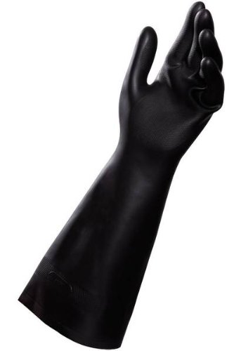 MAPA Technic NS-450 Neoprene and Natural Latex Glove, Chemical Resistant, 0.030