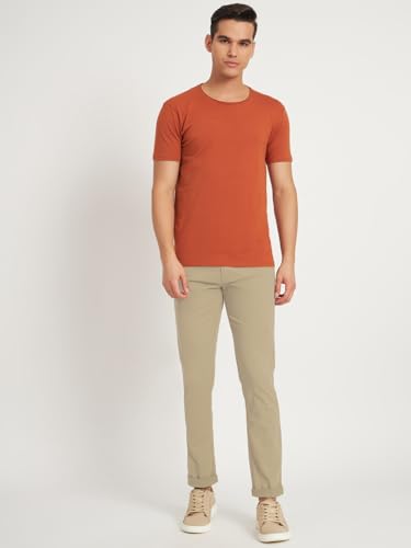 Image of KARGEENS Men Kargeens Men's Cotton Slim Fit Casual Chinos Trousers for Men Stylish