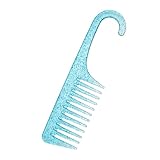 【Application】 : le peigne à usage domestique est adapté pour une utilisation à la maison ou dans une douche de salon de coiffure, adapté à la plupart des types de cheveux tels que les cheveux secs, les cheveux mouillés, les cheveux longs, les cheveux courts, les cheveux raides, les cheveux bouclés, etc.