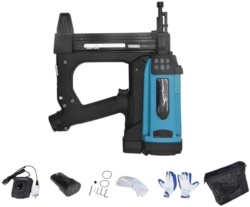 Pneumatic Nail Gun, Lithium Battery-Powered Electric Nail Gun, Pneumatic Stapler, Pneumatic Tool, Suitable for Frames and Cable Trays.