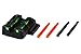 HIVIZ unisex adult HiViz MPLW11 Interchangeable LITEWAVE Rear Handgun Sight for Smith Wesson M P Full Size Compact E, Green, Red, and Black, One Size US