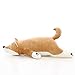 ZJHDX Perro de Peluche Juguete-Almohadilla de la Felpa, Regalo Suave Lindo de Shiba Inu Akita Los Animales de Peluche de Juguete (Color : 55cm)
