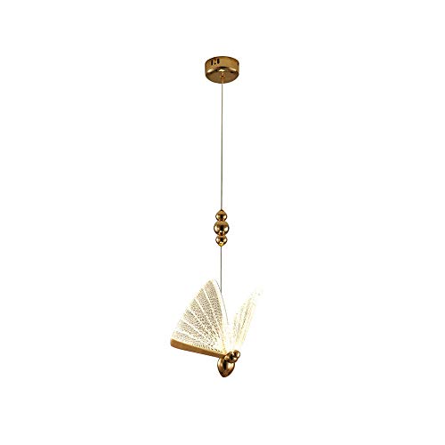 Lustre à LED poétique en acrylique pour chambre chaleureuse