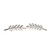 Produktbild Silber Olive Leaf Ohr Kletterer/einfache Minimal Ohr Crawler Stud Ohrring von Rivertree