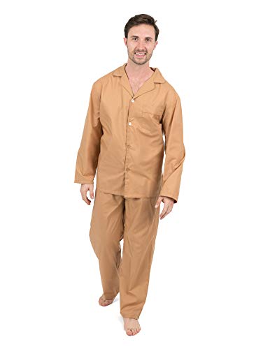 Leveret Mens Pajamas Poly Cotton 2 Piece Christmas Pajama Set Size Small-XXX-Large