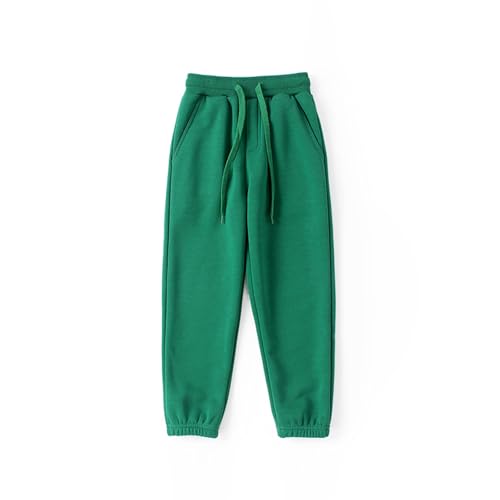 Kids Unisex Plain Sweatpants Comfy Drawstring Casual Jogger Pants Elastic Waist Active Pants for Boys Or Girls4