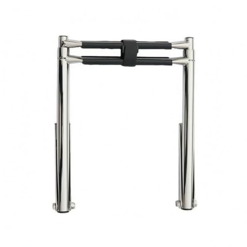 Escalera plegable para barco de acero inoxidable miniatura 1