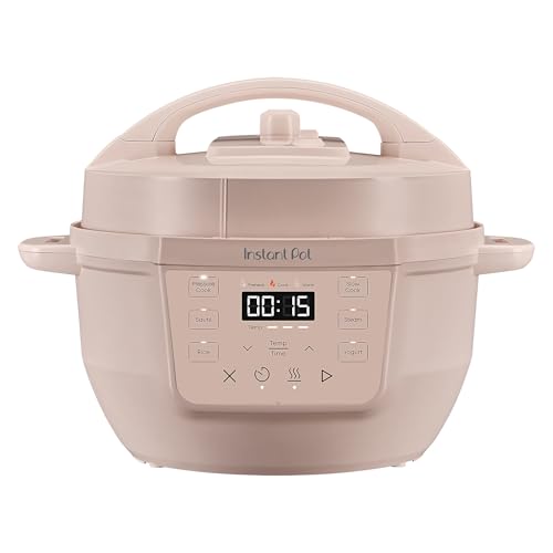 Image of Instant Pot 4QT RIO Mini 7-in-1 Multi-Cooker, Pressure Cooker, Slow cook, Sauté, Steam, Rice Maker, Yogurt, & Warmer, Rosewater, 4 Quarts