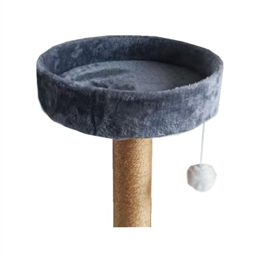 Cama para árbol de gatos 13.5 pulgadas gris miniatura 6