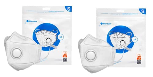Blue Air Kid N95 Mask with US Patent Technology Age 4 to16 Year With Ear And Headloop Accessories -( White Color - Reusable With US Patent Valve- Boy & Girl )
