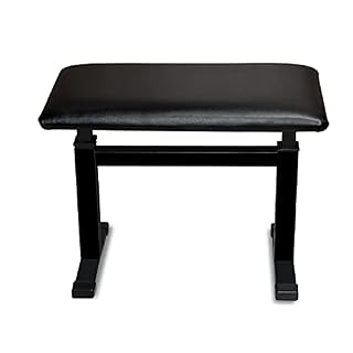 IBOWZ Banquette Piano Banc,Tabouret Piano Tabouret de Clavier de Banc de Piano Solo avec Construction Robuste en Cuir Confortable et imperméable, 65 x 34 x 47-57 cm - Les Beatles, Paul McCartney, John Lennon, RIngo Starr, George Harrison
