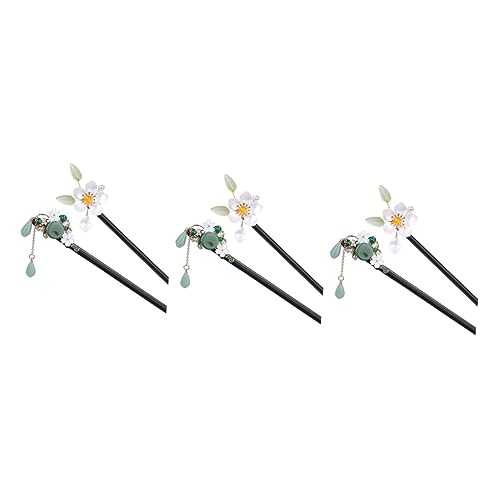Baguettes à cheveux rétro chinois Beavorty pour chignon élégant de femmes et filles, 6 pièces