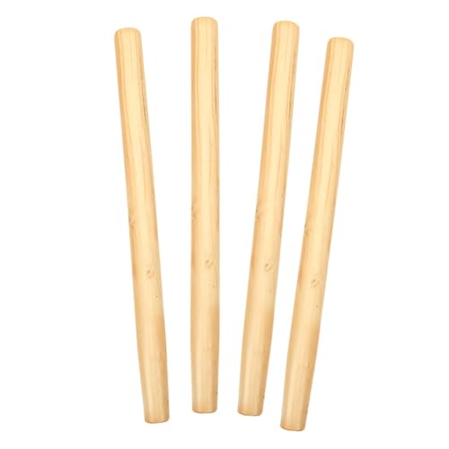 Gogogmee 4stücke Holzgriff Werkzeug Ersatz Griff Aus Für Hacken Sicheln Schaufeln Langer Stiel Gartenzubehör Landwirtschaftliches Werkzeug Holzstiel Axtstiel-ersatz Hammerstiel