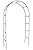 1. GO Steel Garden Arch, 7'8" High x 4'5" Wide, Garden Arbor for Various Climbing Plant, Outdoor Garden Lawn Backyard