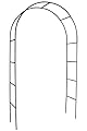 1. GO Steel Garden Arch, 7'8" High x 4'5" Wide, Garden Arbor for Various Climbing Plant, Outdoor Garden Lawn Backyard