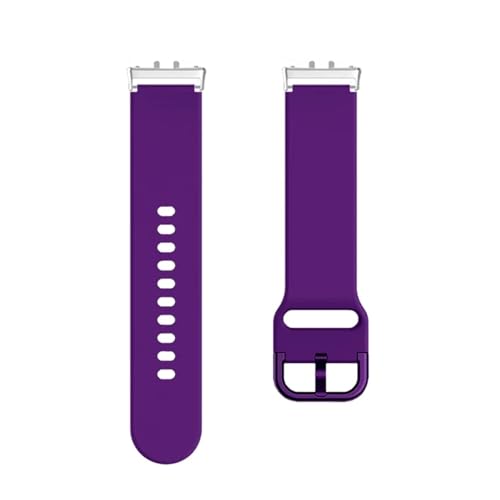 [XGYOMVB] Galaxy Watch Fit 3�p ���ɗD�����o���h �\�t�g�V���R�� �J���t���o�b�N���X�g���b�v Galaxy Watch Fit 3�p(Deep purple)