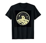 Bitcoin-Blockchain Raumdesign T-Shirt