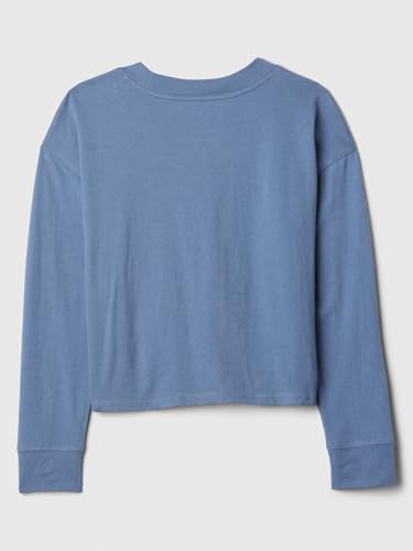 Image of Gap Girls' Long Sleeve Elevated Graphic