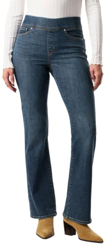 Levi Strauss Signature Gold Women's Totally Shaping Pull-on Bootcut Jeans High-Rise Stretch Denim (Also Available in Plus Size), (New) Whisper Blue, 12 Short - image 1