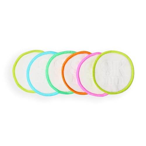 Revolution Skin Microfibre Cleansing Rounds, Pack de 7 discos desmaquillantes reutilizables de microfibra - imagen 2