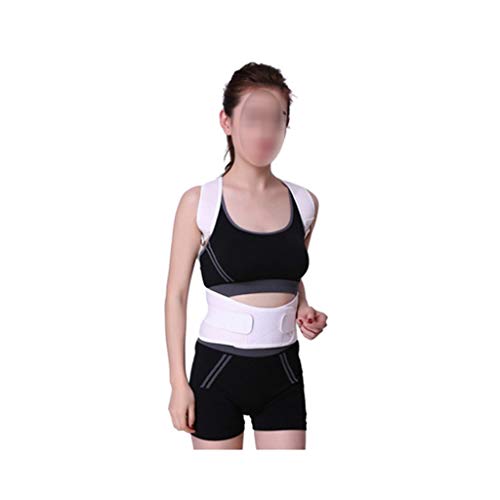 Correcteur de tissu extensible magnétique en PU bleu taille M pour redresser le dos