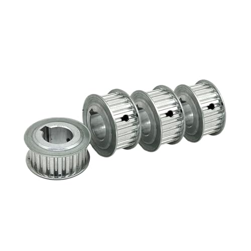 Poulie synchrone XL type AF avec rainure de clavette 6x2.8 pour arbre 18mm